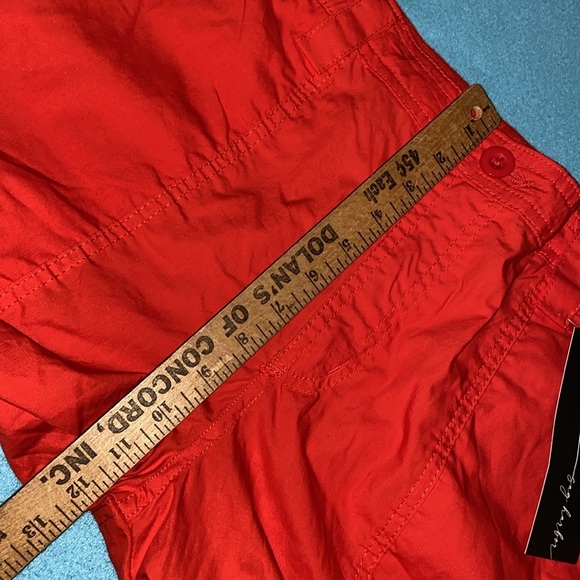 SAG HARBOR New York cargo capris tab cuff 6 pocket elastic waistband NEW size 36 - Picture 8 of 13